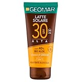 GEOMAR | Sonnenmilch LSF 30, vegane Formel, hergestellt in Italien, 100 ml