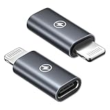 USB C auf Lightning Adapter (2Stück), Adapter USBC auf Lightning PD 36W...