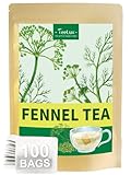 TeeLux Fenchel Tee Beutel 100 Stück, Vegan, Rein Natürliche Fenchelsamen,...
