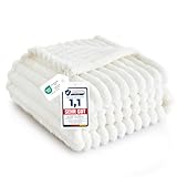 BEDSURE Kuscheldecke - Wolldecke & Fleecedecke, Sofadecke, Weiche Warme...