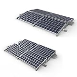 Komplette Montageset für 4 Solar Module geeignet für Flachdach,...