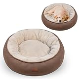 EvcgoX Hundebett flauschig,Hundekorb- Ø70 cm Donut Hundekissen,waschbare...