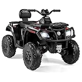 COSTWAY Kinder Quad Elektro 24V, 2-Sitzer Kinderquad 3–8 km/h,...