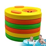 Schwimmscheiben Für Kinder, 6pcs Schwimmhilfe Schwimmscheiben, Schwimmring...