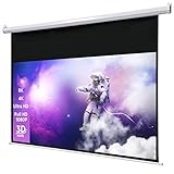 90' Zoll Motor-Leinwand celexon Basic 16:9 | 200x113cm | 4K Full HD 3D |...