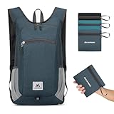 flintronic Faltbarer Rucksack, 16L Kleiner Wanderrucksack, Ultraleicht...