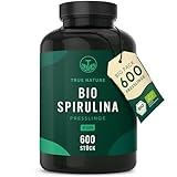 Bio Spirulina Presslinge - 600 Spirulina-Tabletten (500mg) - 4.000mg...