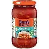 Bens Original Sauce Süß Sauer Geschmack ohne Zuckerzusatz 395g