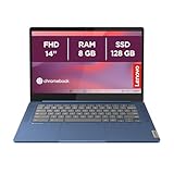 Lenovo IdeaPad Slim 3 Chromebook Laptop 14 Zoll FHD (1920 x 1080), MediaTek...