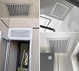 Filterabdeckungen for Lüftungsgitter mit Lamellenrücklauf,...