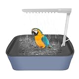YANGUN Vogeldusche wellensittich, Wellensittich Badewanne, Vogel Badehaus...