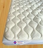 Neu! Premium Schurwoll Matratzenauflage, Bettauflage, Unterbett, Topper von...