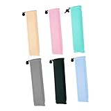 UTHCLO 6 Stück Tragbare Reisetasche Mesh Beutel für Bestecksets Kordelzug...