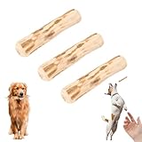 MOAZIFI 3 Stück Kaffeeholz für Hunde, Natürliches Kauholz, Robuster...