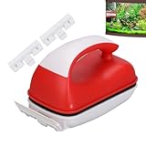 Aquarium Scheibenreiniger Magnet, 12 * 6cm Scheibenreiniger Aquarium,...