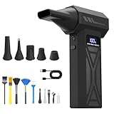 Elektrisches Staubgebläse Druckluftspray,Mini 4-Gang Electric Air Duster...