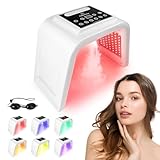 Deciniee LED Gesichtsmaske Lichttherapie Maske: Sprühfunktion LED Maske...