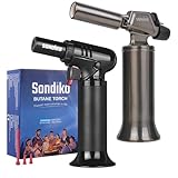 Sondiko Flambierbrenner, Bunsenbrenner, Nachfüllbarer Lötbrenner mit...