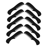 Homoyoyo 10 Stück Teiliges Mini Bartkamm Robuster Kunststoff...