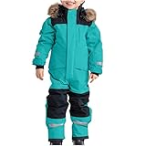 Skianzüge Klassisch Einteilige Schneeanzug Kinder Unisex Schneeoverall...