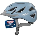 ABUS Stadthelm Urban-I 3.0 - Fahrradhelm mit Rücklicht, Schirm und...