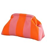 Generisch Dumpling Bag Clutch, Clutch Geldbörsen Für Damen, Gewebte...