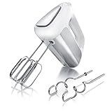 Arendo - Elektrischer Handmixer Handrührer 500 W - inkl. 2 Rührbesen und...