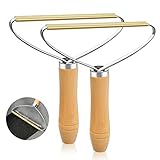 YSUVIN Tragbarer Fusselentferner, 2 Stück doppelter Teppichschaber,...