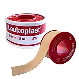 Leukoplast Tape 2,5 cm x 5 m - Pflaster Rolle Fixierpflaster Rolle mit...