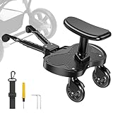 BugyKido Buggy Board, Trittbrett für Kinderwagen Universal für Kinder von...
