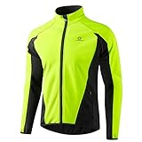 LAMEDA Fahrradjacke Herren Winter Thermo Softshelljacke Radjacke...