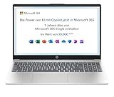 HP Laptop | 15,6' FHD Display | Intel Processor N100 | 4 GB DDR4 RAM | 128...