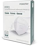 EasyCHEE Powstay PM01A (s) Partikelfiltrierende Schutzmaske FFP2 NR, CE...