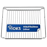 VIOKS Backofenrost Gitter 443 x 375 x 20 mm Ersatz für Whirlpool...