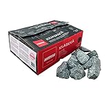 Original Harvia Saunasteine 20Kg finnische Diabas Dampfstein Aufgusssteine...