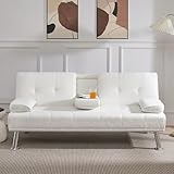 Yaheetech Schlafsofa für max. 3 Personen Gästebett Couch Sofa mit...