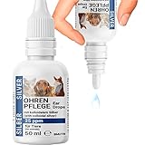 BMUT 1x 50ml Ohrentropfen für Hunde & Katzen mit kolloidalem Silber – 25...