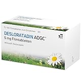 Desloratadin-ADGC® 5 mg - 100 Stück - Antiallergikum mit schneller &...