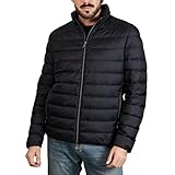 Geox Men's M Dereck Down Coat, Sky Captain, 60