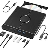 Dictien Externes CD Laufwerk für Laptop,DVD Laufwerk Extern USB3.0 mit...