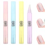 LOPHE Nagellack Korrekturstifte Set, 4 Pack Nail Art Maniküre...