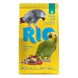 RIO Parrots | 1 kg | Alleinfuttermittel für Papageien | Tägliche...