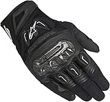 Alpinestars SMX-2 Air Carbon v2 Handschuh schwarz L - Motorradhandschuhe,...