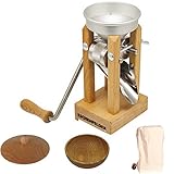 ESCHENFELDER Flockenquetsche Komplett-Set ALU (Holzschale, Deckel und...