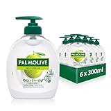 Palmolive Seife Naturals Olive & Milch 6x300ml - flüssige Handseife zur...