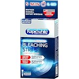 Rapid White | Bleaching Strips | 1er Pack (6 Sachets) | für weißere...