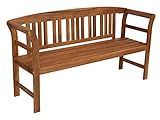 DEGAMO Landhausbank Gartenbank Rosario aus Akazienholz geölt, 3-sitzig...