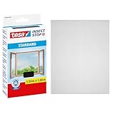 tesa Insect Stop Standard Fliegengitter für Fenster - Insektenschutz...