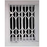 Robuste, abschließbare Fenstergitter, einziehbare Sicherheitsleisten,...