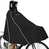 Andake Regenponcho Fahrrad Für Herren & Damen, Wasserdicht Radfahren Regen...